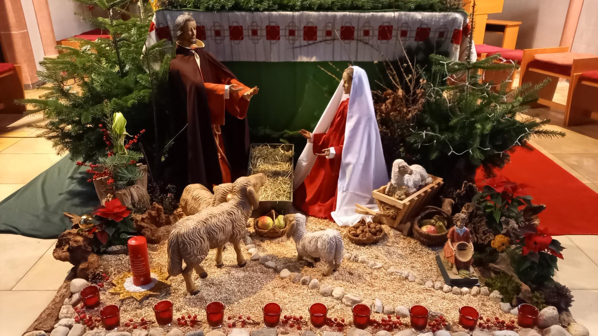 Wheinachtskrippe Orenhofen